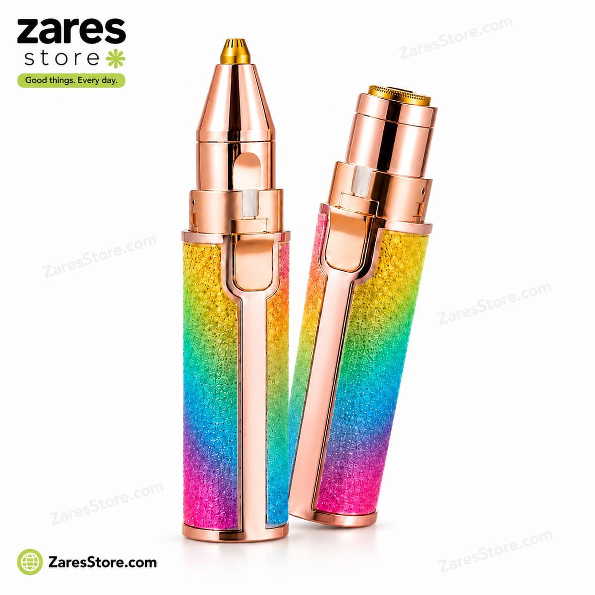 2-in-1 Eyebrow & Facial Hair Remover for Women – Electric Face Trimmer
