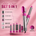 5-in-1 Hair Dryer Styler Brush Set