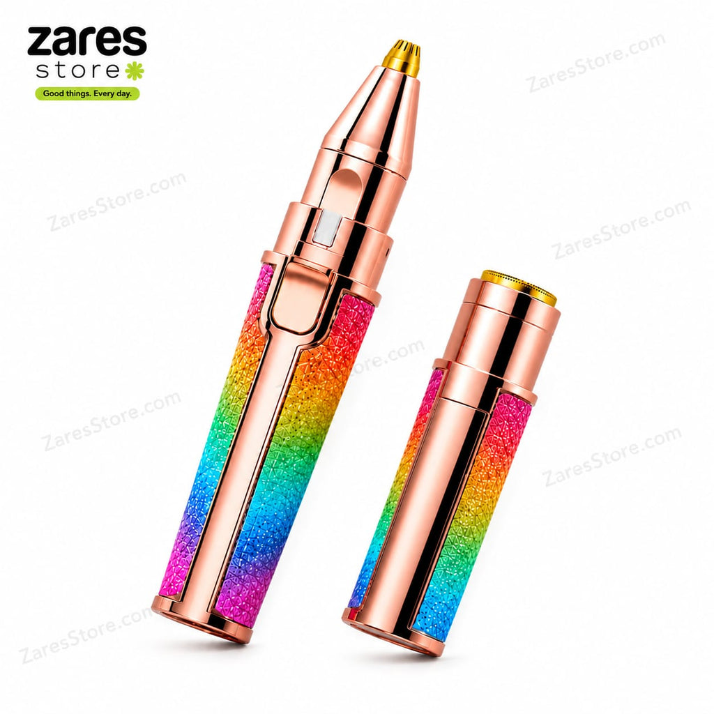 2-in-1 Eyebrow & Facial Hair Remover for Women – Electric Face Trimmer