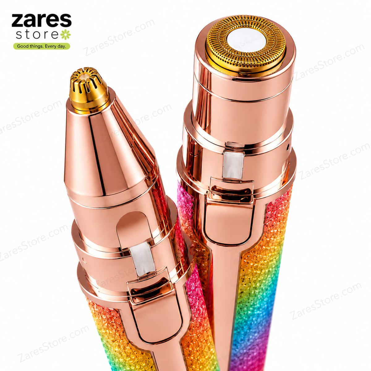 2-in-1 Eyebrow & Facial Hair Remover for Women – Electric Face Trimmer