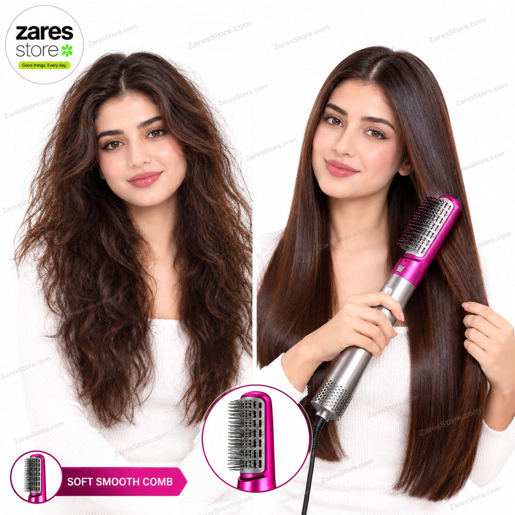 5-in-1 Hair Dryer Styler Brush Set